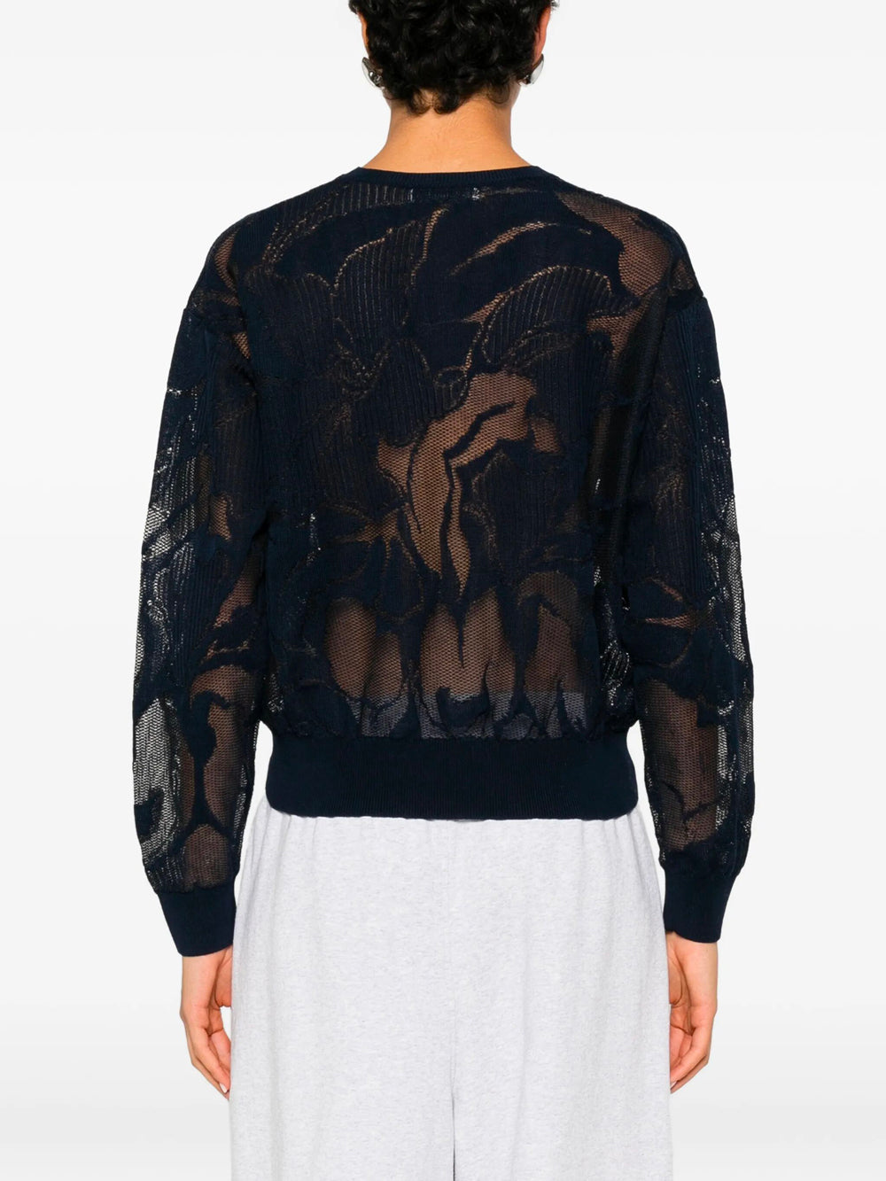 Dries Van Noten V neck - Blu | 61aa21b6c1f71bc281ad8c35a6fc12af0fe19afa