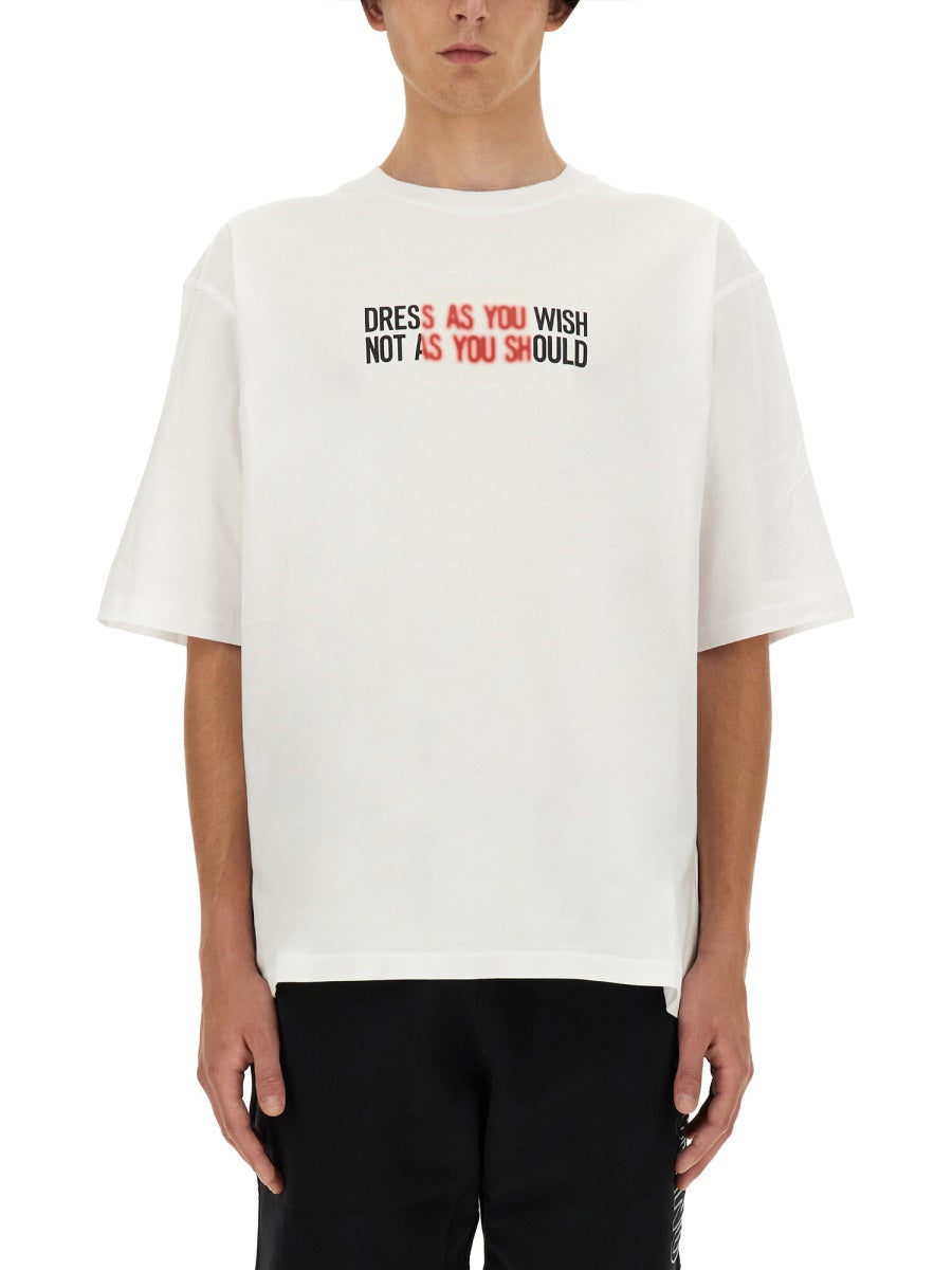 Moschino T shirt - Bianco | Wanan Luxury