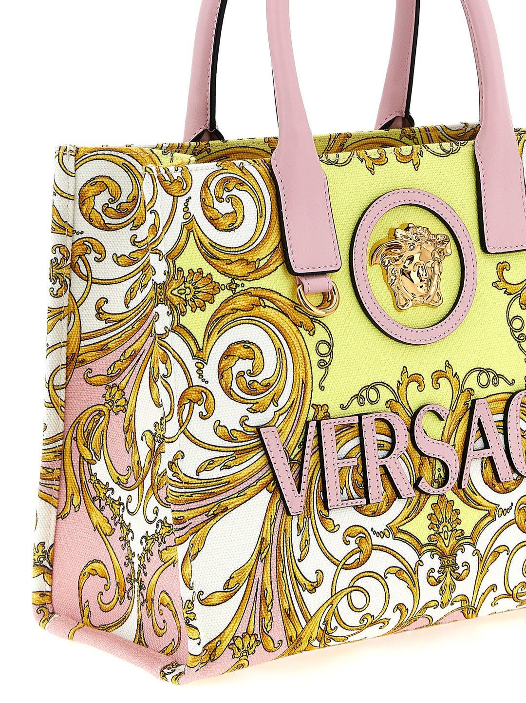 Versace La Medusa Tote - Multicolor | ab561b48772a22336db631f06e936cb6d5a0ff44