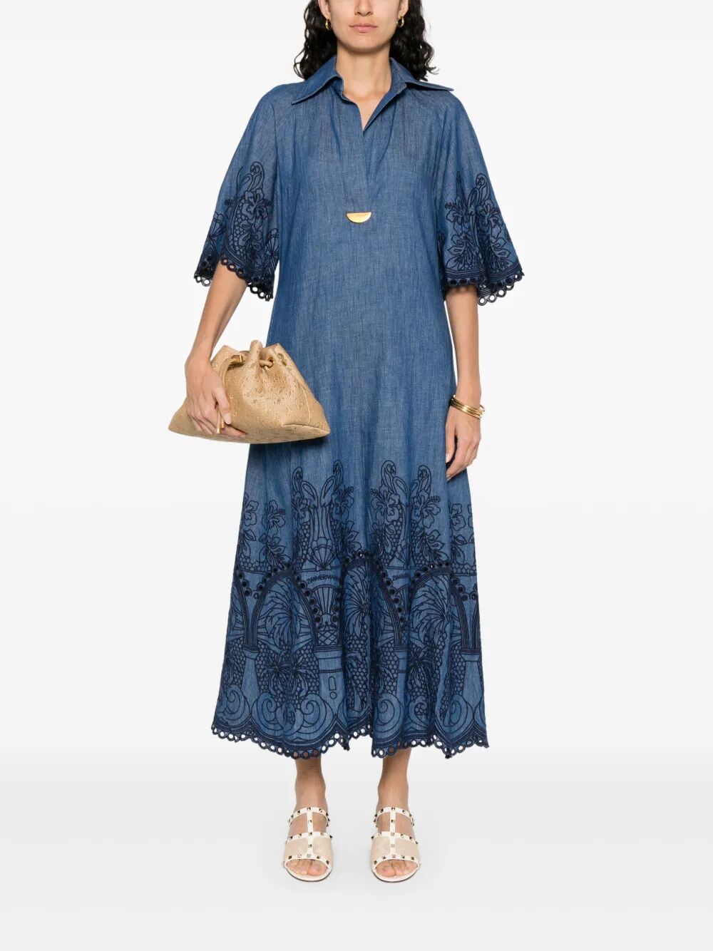 Zimmermann Long dresses - Blu | befbcf21e76b6b2df01c73d4a395c448b6e3dbfb