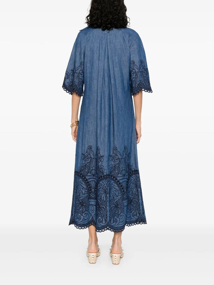 Zimmermann Long dresses - Blu | 26cc795eb22e7e2d90084d84e40b944c7bf97283
