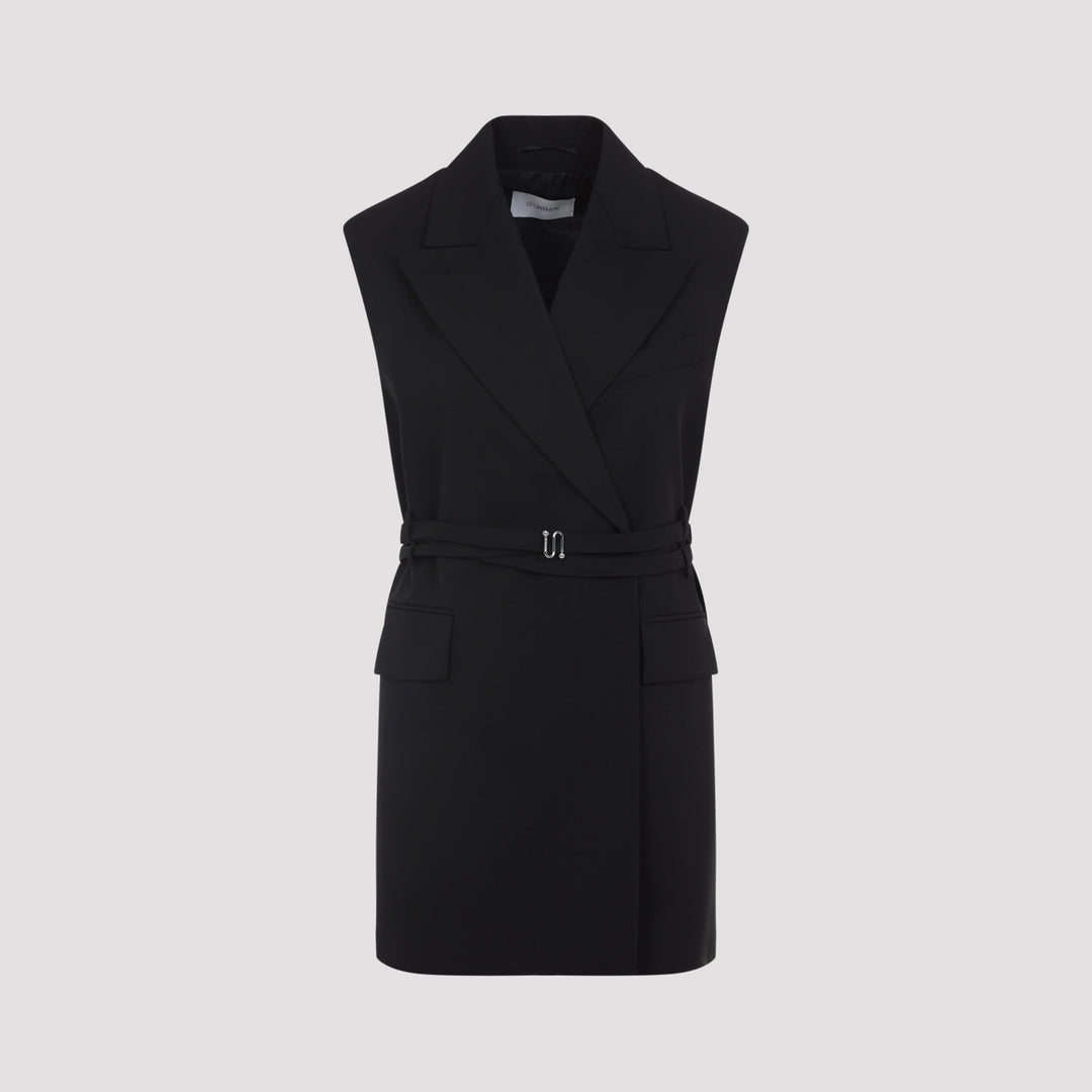 Sportmax Gilet - Nero | 231b4bc2eb6ad81c56882cca1113228b12d2bc73