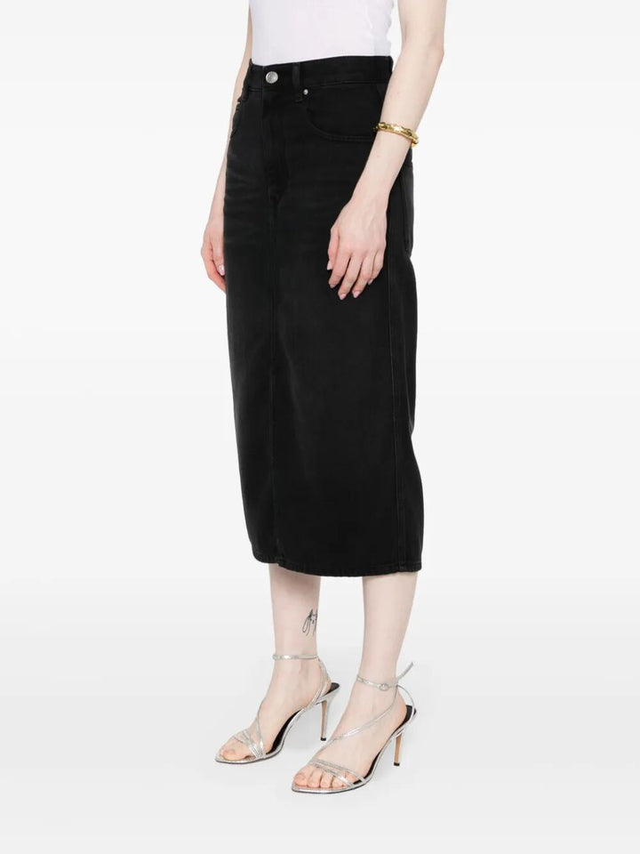 Isabel Marant Midi skirts - Nero | a71045be24ee2623cf52d10f5eb0cea778352e6f