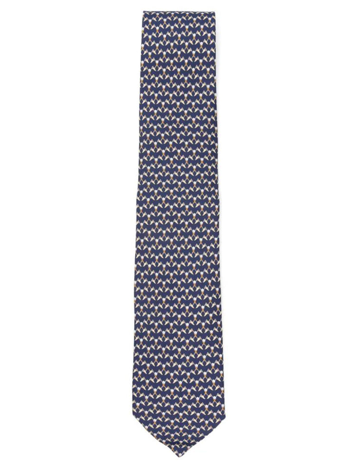 Ferragamo Ties - Blu | d93a959d57108b8ceea031ba17f3095865d92b16