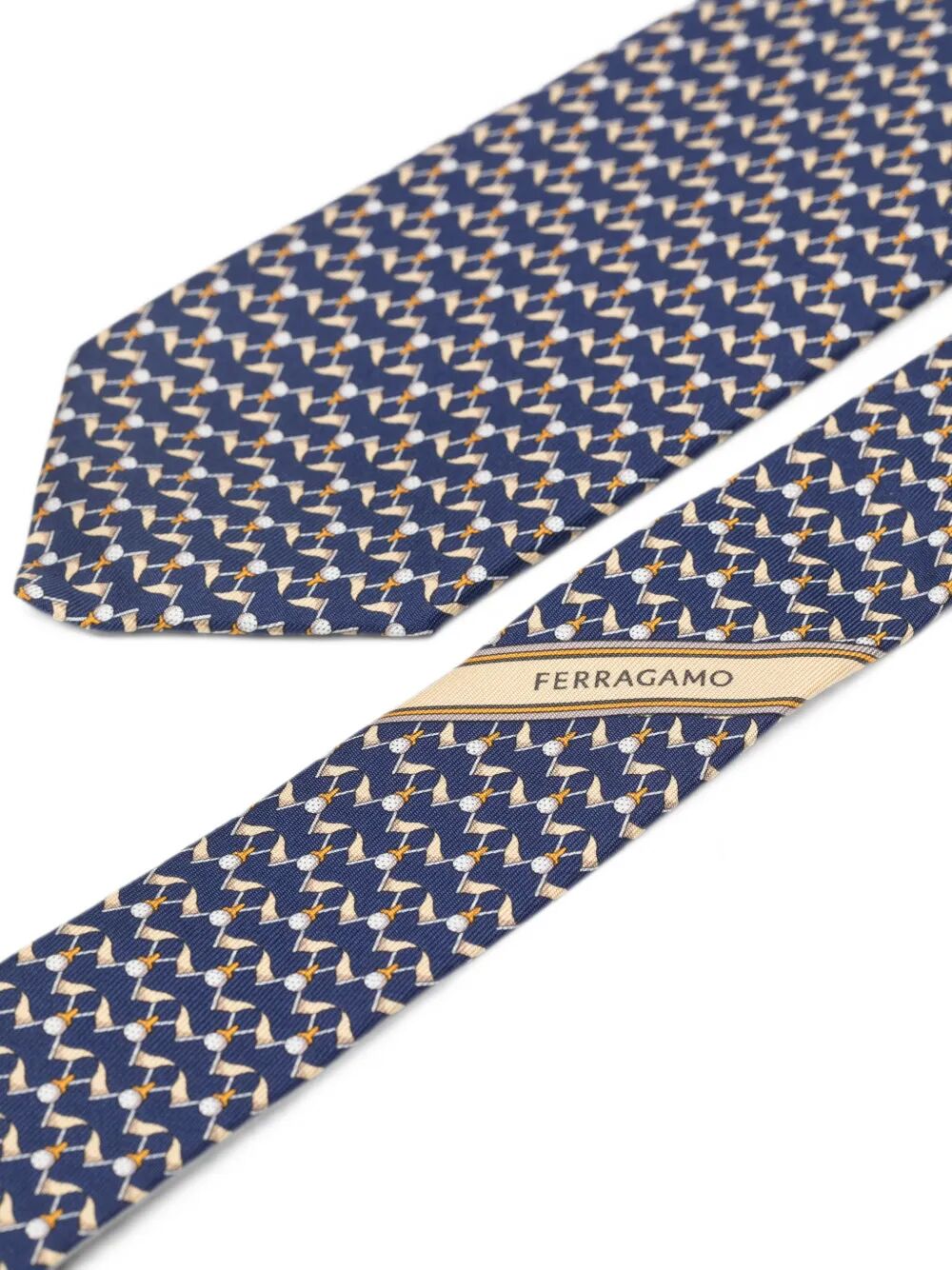 Ferragamo Ties - Blu | e17f43826067cab3bbcbf564cb73e2fb55edf418