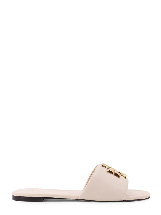 Eleanor Leather Flat Sandals