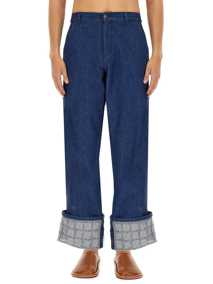 JW Anderson Jeans - Blu | Wanan Luxury