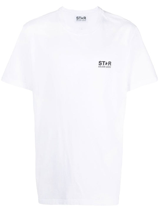 T-Shirt Collezione Star Con Logo E Stella Neri A Contrasto