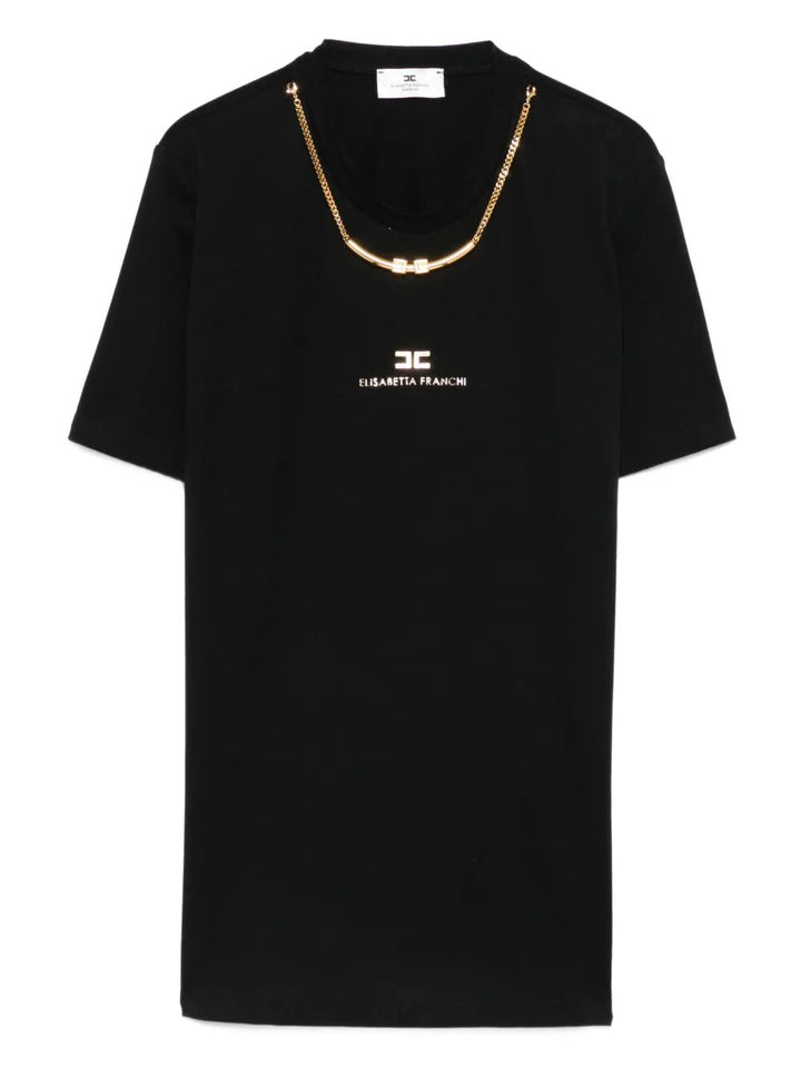 Elisabetta Franchi T-shirts - Nero | b53e194c1cb050172bda93d3a8b299d80432b463
