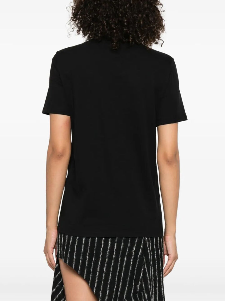 Elisabetta Franchi T-shirts - Nero | c7dec225423d99515a6e566fedde6bd781f499a5
