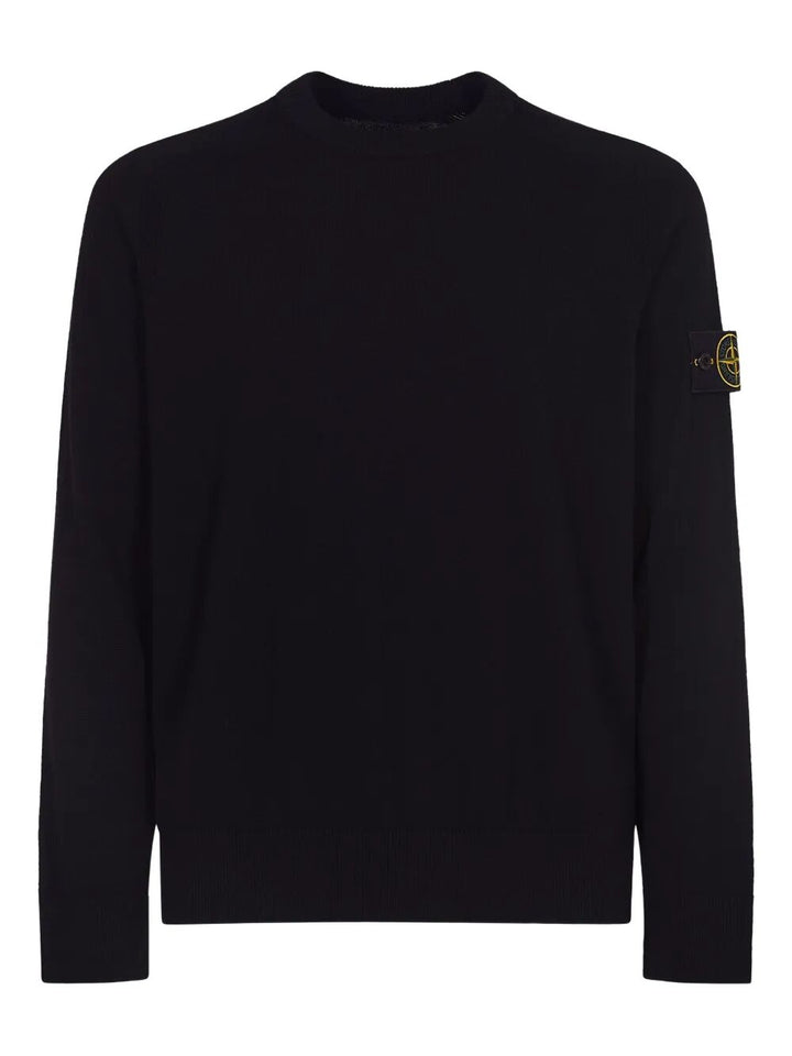 Stone Island Round neck - Nero | 8c4ce1163a79c561e523c0407ebcd85fecb764c5