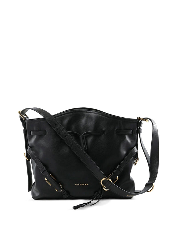Bolso tote Voyou de piel brillante pequeño