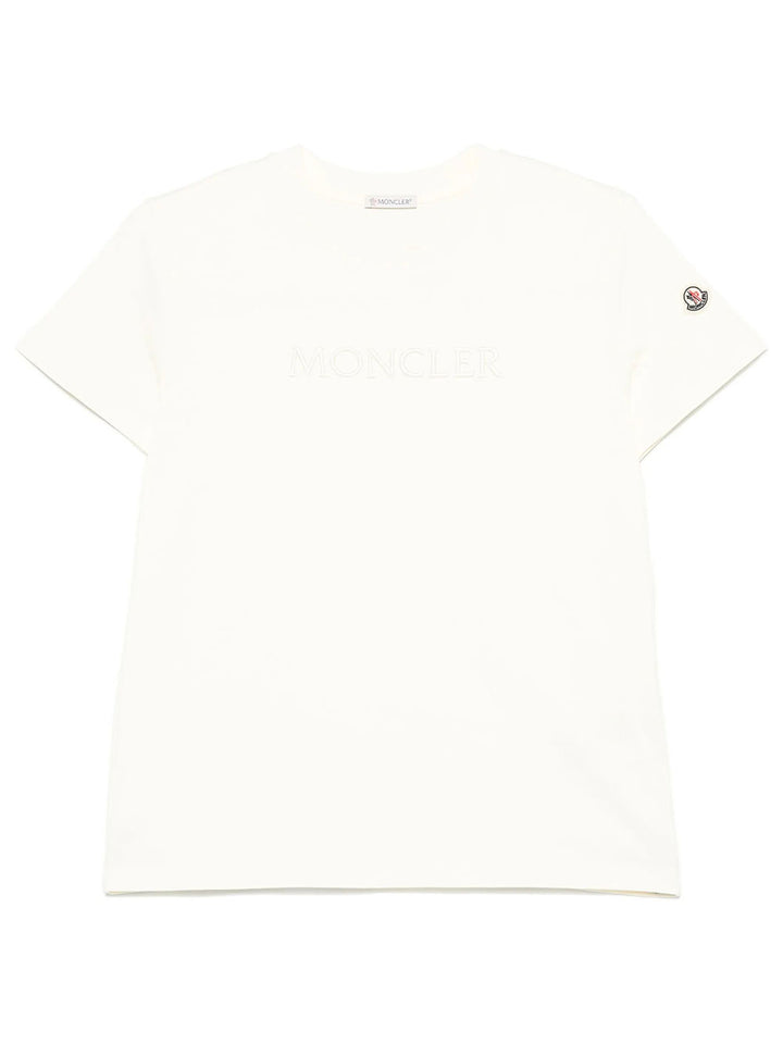 Moncler T-SHIRT - Bianco | 6ab2db6e4ec9ff9b8e48656e00e5bd02f0c22eb2