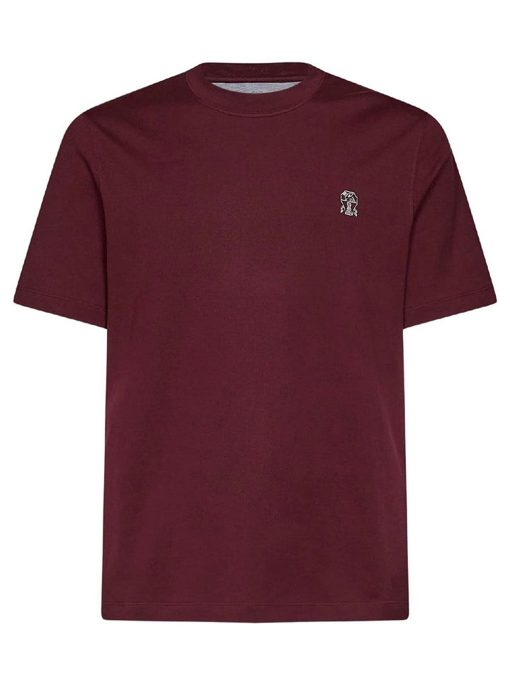 Brunello Cucinelli T-shirts - Rosso | eb41e29686323af031320cf41ee23945c0fec8e4