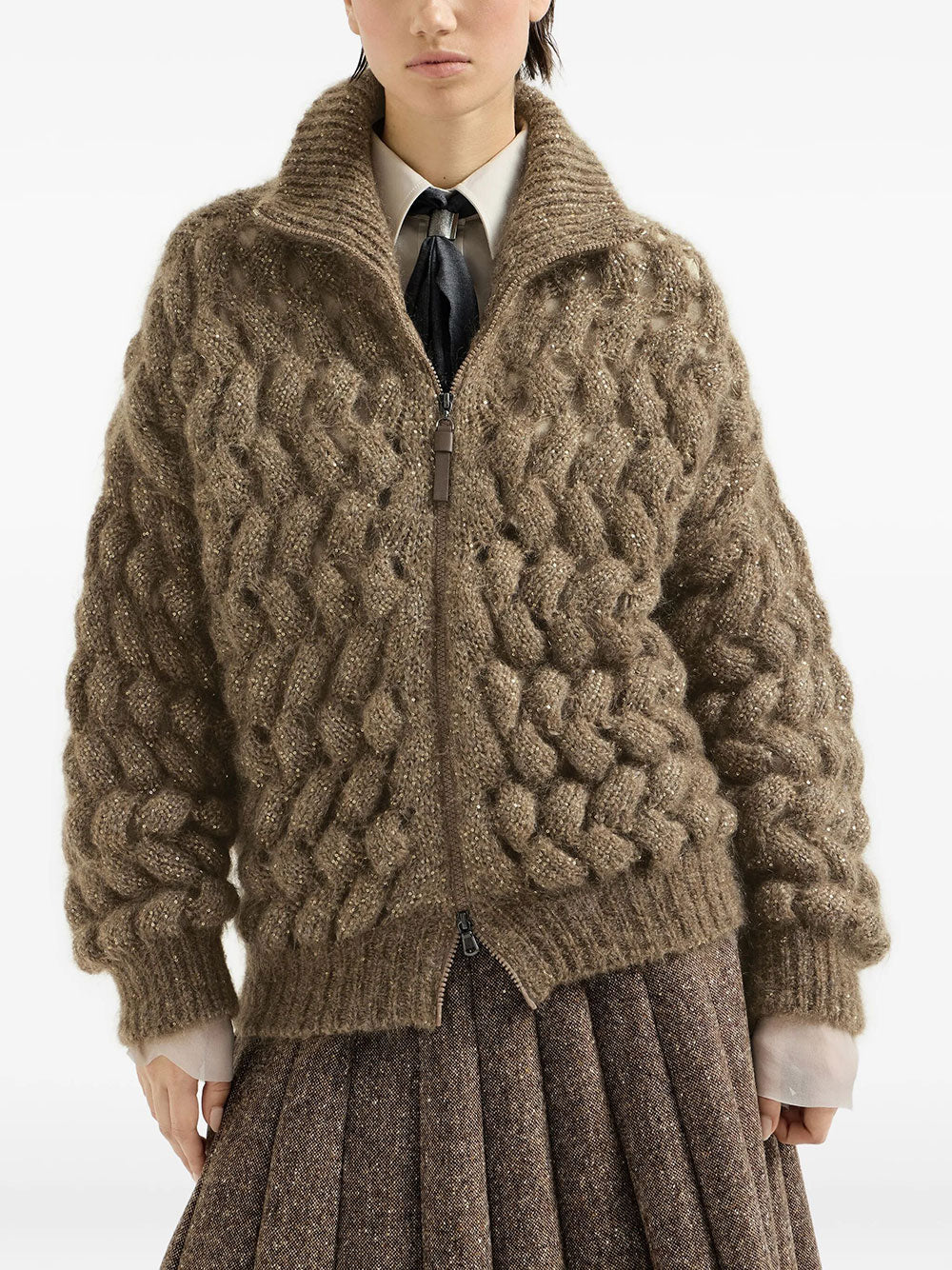 Brunello Cucinelli MAGLIA - Marrone | 6dfb5bcac940a3e60caf5154520e7497901ee58a