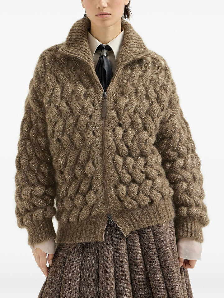 Brunello Cucinelli MAGLIA - Marrone | 6dfb5bcac940a3e60caf5154520e7497901ee58a