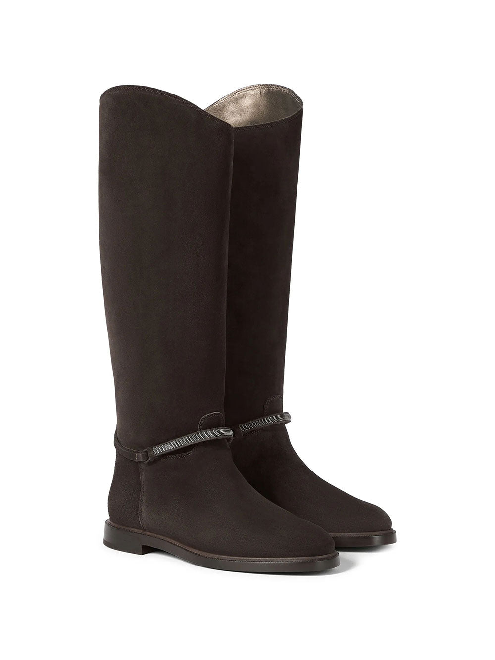 Brunello Cucinelli Boots - Marrone | 7a01d3d8177536002d8cf906fbdd044e1f218529