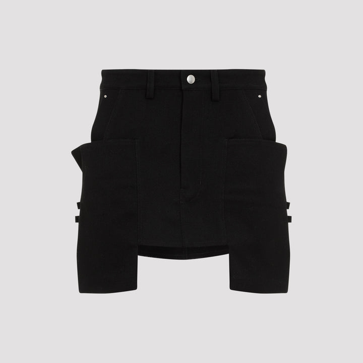 Rick Owens Mini skirts - Nero | 5037d17a1384936f905247aba7e06987bd0b5ada