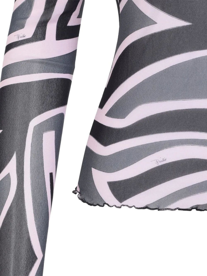 Pucci Top - Nero | 49c451ffa57279737a822ffc40d3f2d25f084cd1