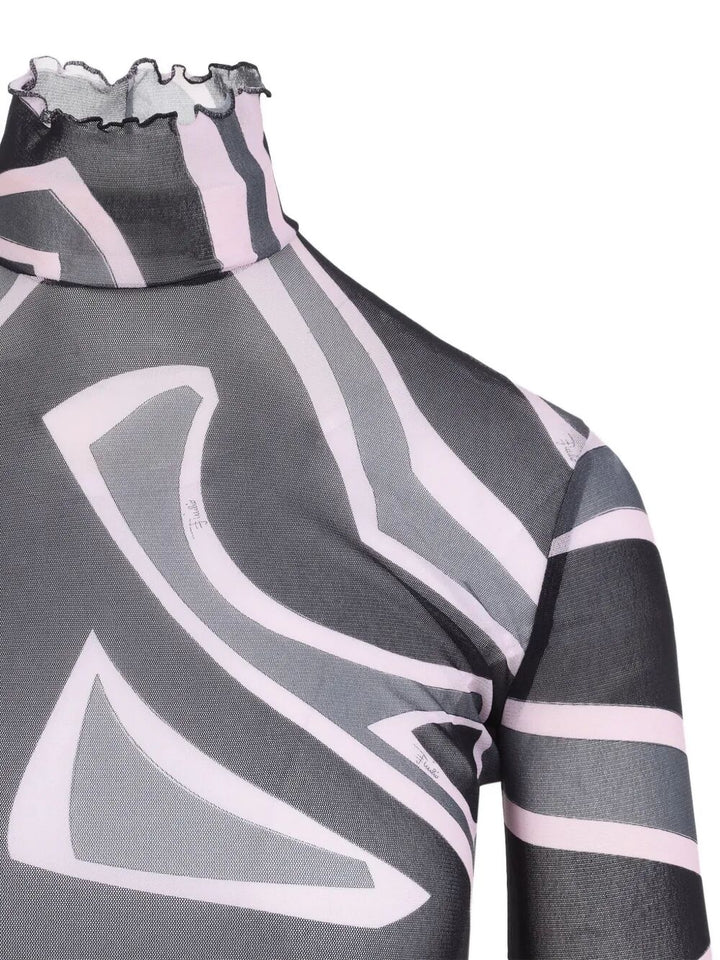 Pucci Top - Nero | 6d07d92bebf871c5a21a0497d98104db3393ecff