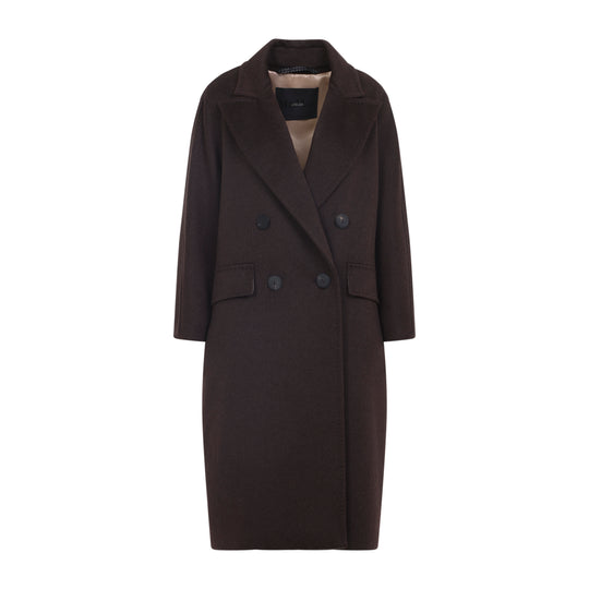 Brown Angus Cashmere Coat