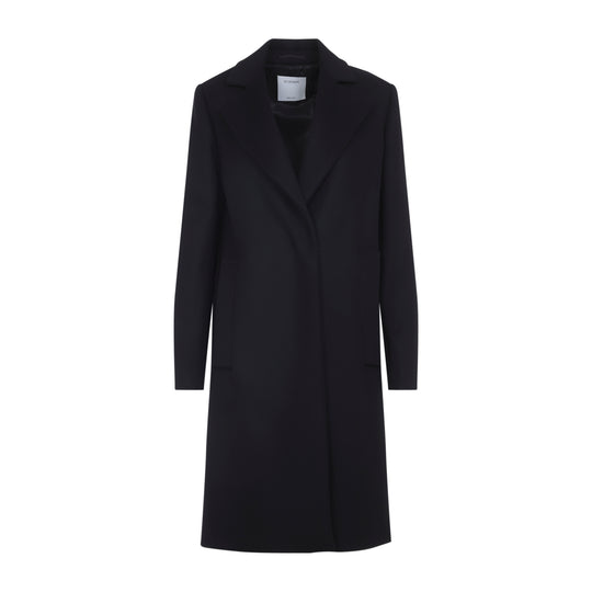 Black Ala Virgin Wool Coat