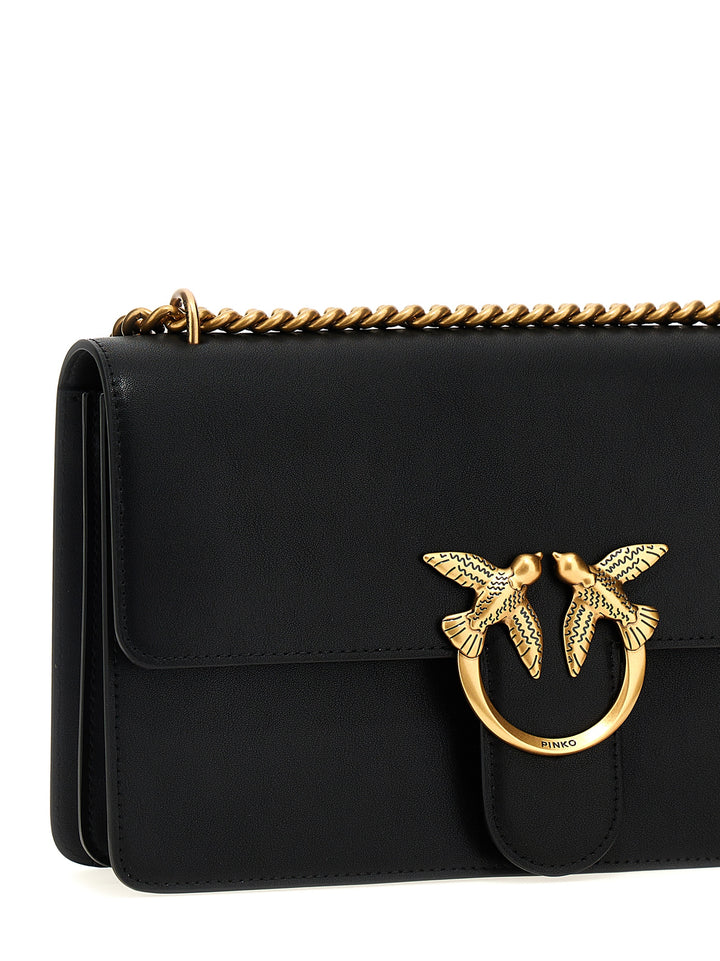 Pinko Classic Love Bag One Simply Borse a Tracolla - Nero | 3ad02bfd22d9c7e34e494792b77e9c6d9e0db267