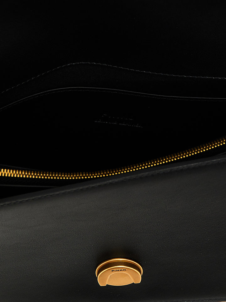 Pinko Classic Love Bag One Simply Borse a Tracolla - Nero | 9274428bb314e4d3ce1a79a210bc9c905691dfbd