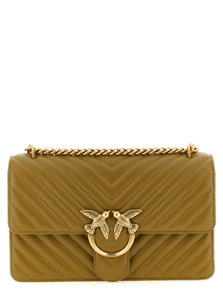Pinko Love One Classic Borse a Tracolla - Verde | a2fe689e93a38516807aa5b556ed16a05642e5f9
