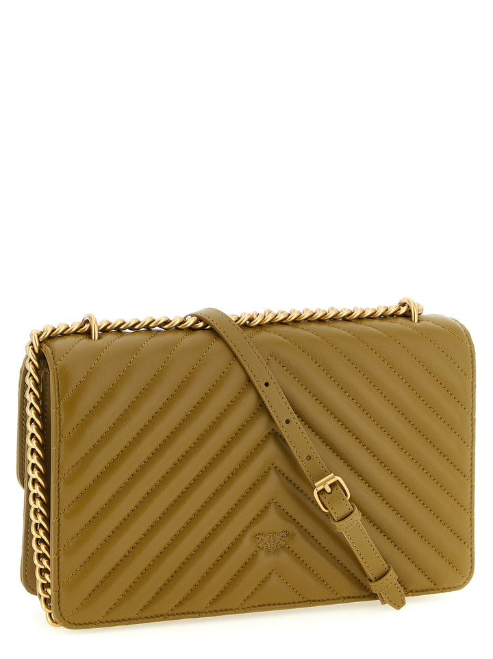 Pinko Love One Classic Borse a Tracolla - Verde | ef772ace32ca514e4061666c7ecede70ec3524b6