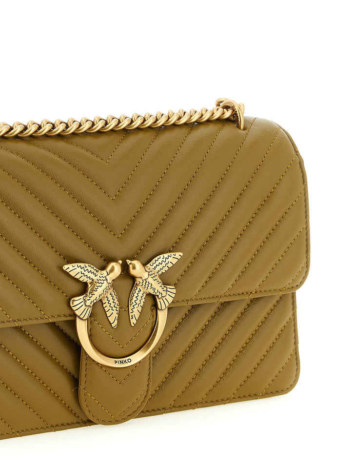 Pinko Love One Classic Borse a Tracolla - Verde | 5700d1f436733baf3a6300160f32f0b18510cba8