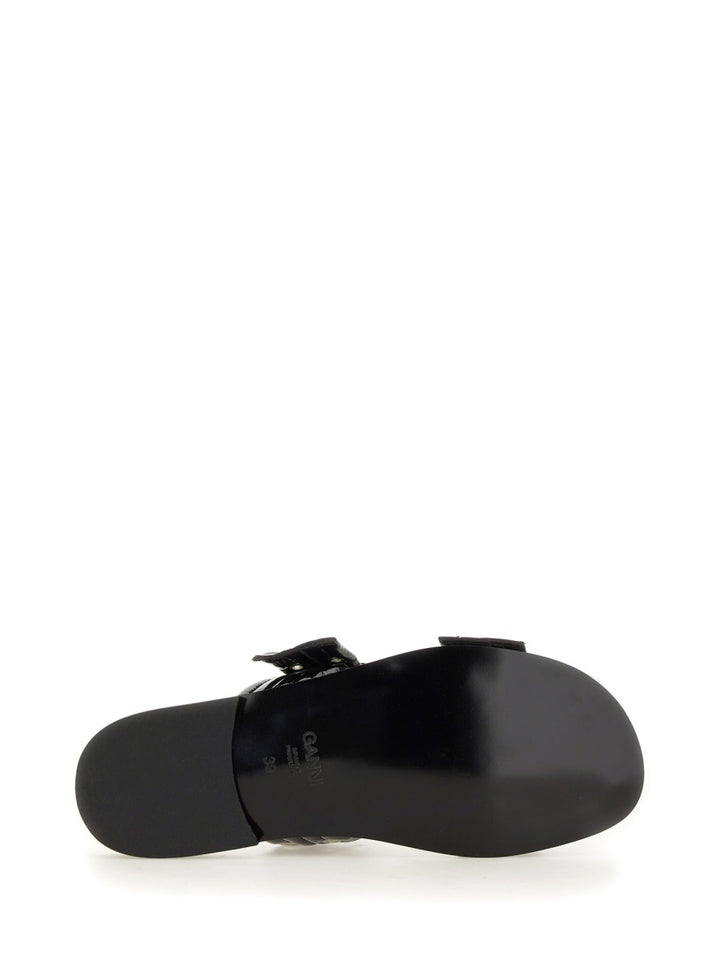 Ganni Sandali - Black | d7a75f03d27b1072cc65bdc6b41f97b6876ee9b7