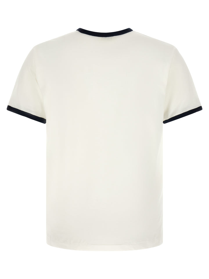Second/Layer Flick, Spark, Inhale Ringer T shirt - Bianco/Nero | d64c5e80da88a85a8348e98bc8bfadf93dada807