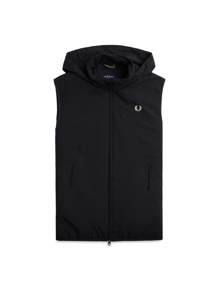 Fred Perry Gilet - Nero | Wanan Luxury