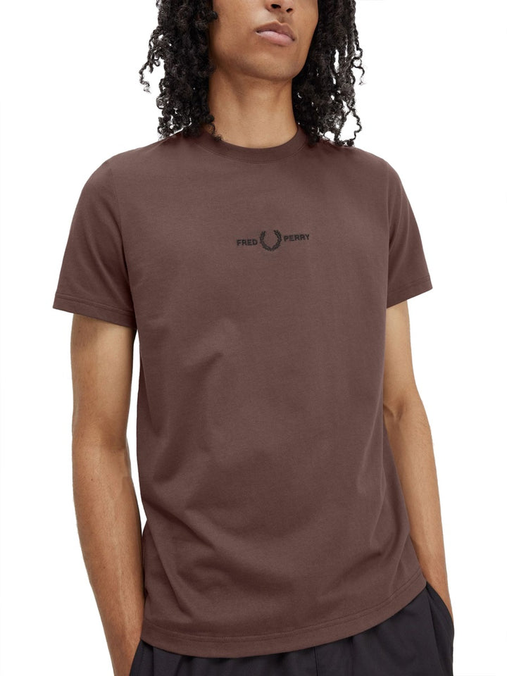 Fred Perry T shirt - Marrone | Wanan Luxury