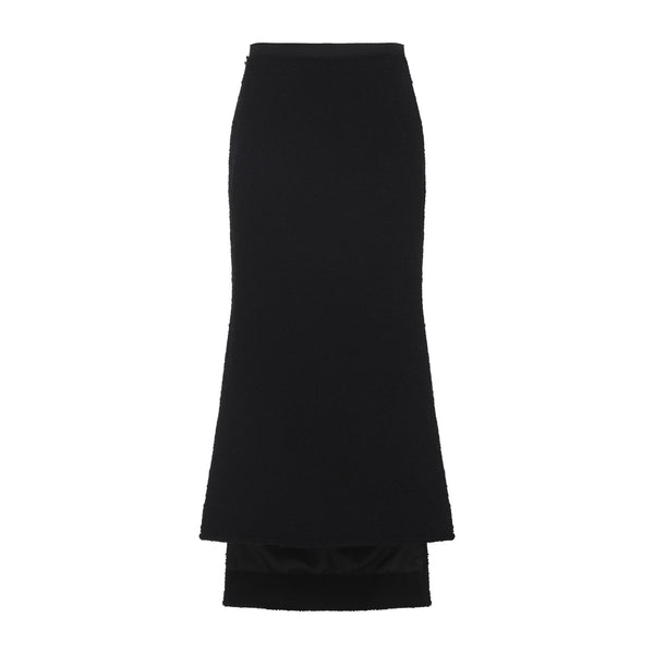 Asymmetric & Draped Black