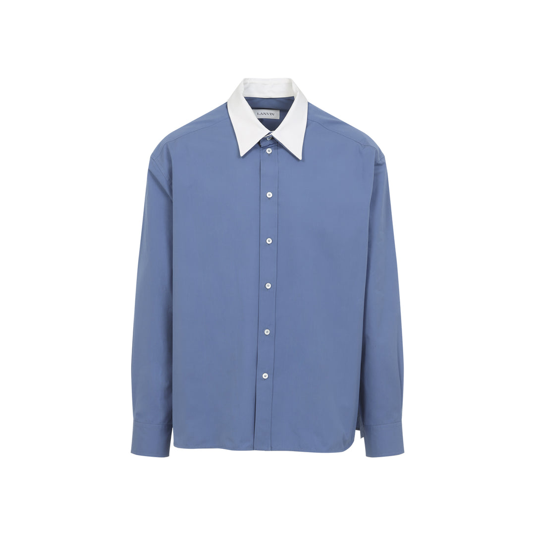 Lanvin Shirts - Blu | 47cbacc7e455689eb958356e772c4de543783e33