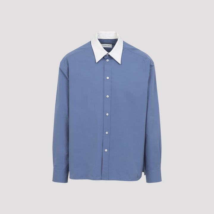 Lanvin Shirts - Blu | 5275f2ecbeebb2ba35c1954416c11cfc8281edbe