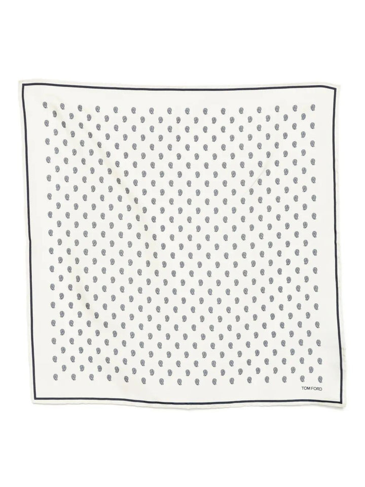 Tom Ford Foulards - Bianco | c2e9cb2cc55106e3954675c0582438b80b161892