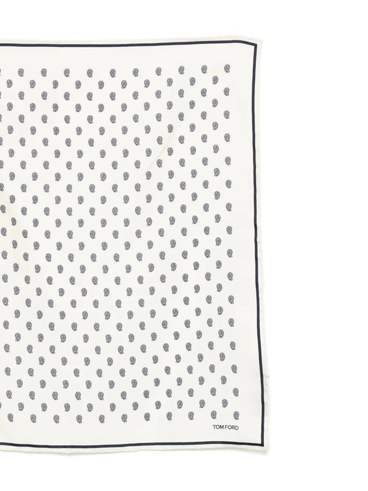 Tom Ford Foulards - Bianco | 28c88d072641584834b13e115e61079266283bcf