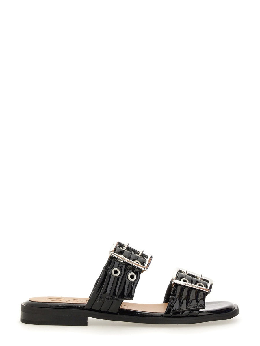 Ganni Sandali - Black | 01d1c5ef0d0e34f83fc10f649e969af26810a5dc