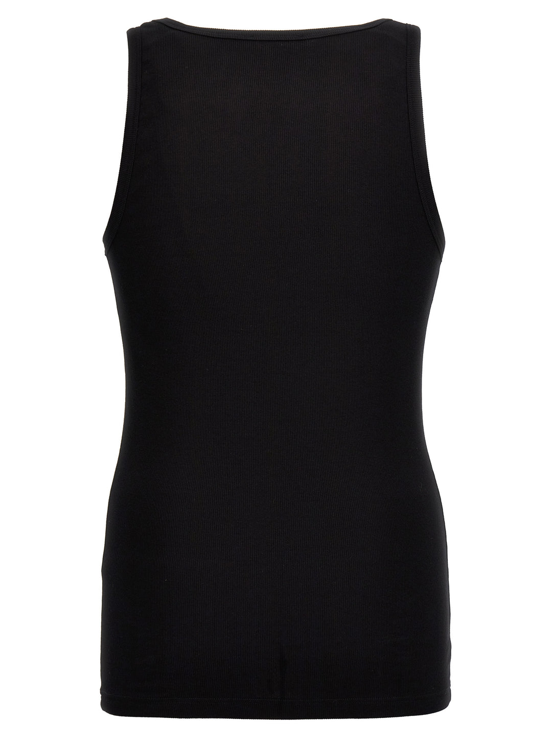 Versace Logo Embroidery Tank Top Top - Nero | 046e101c474e74ddf6992b7abd3b2eca26962c75