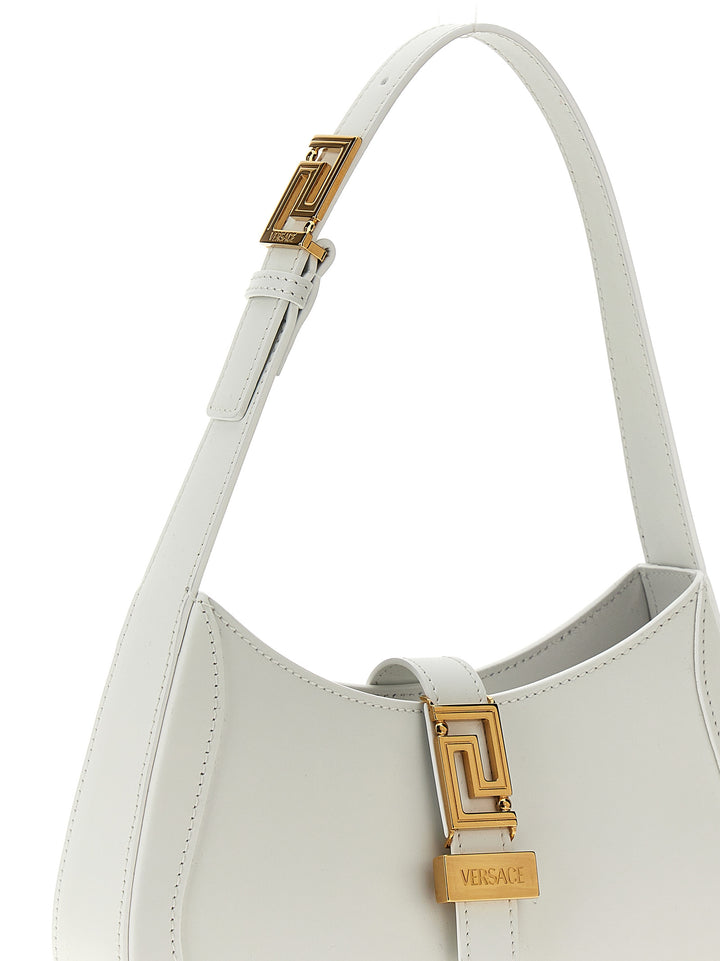 Versace Greca Goddess Borse a Spalla e Tracolla - Bianco | 6336c76ae37d701f09ad25344bdab8852746ea6a