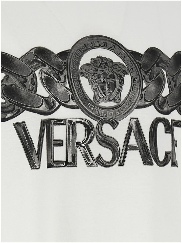 Versace Medusa T shirt - Bianco | 2cf311fa186d69203bd52e023e867c1c512efb75