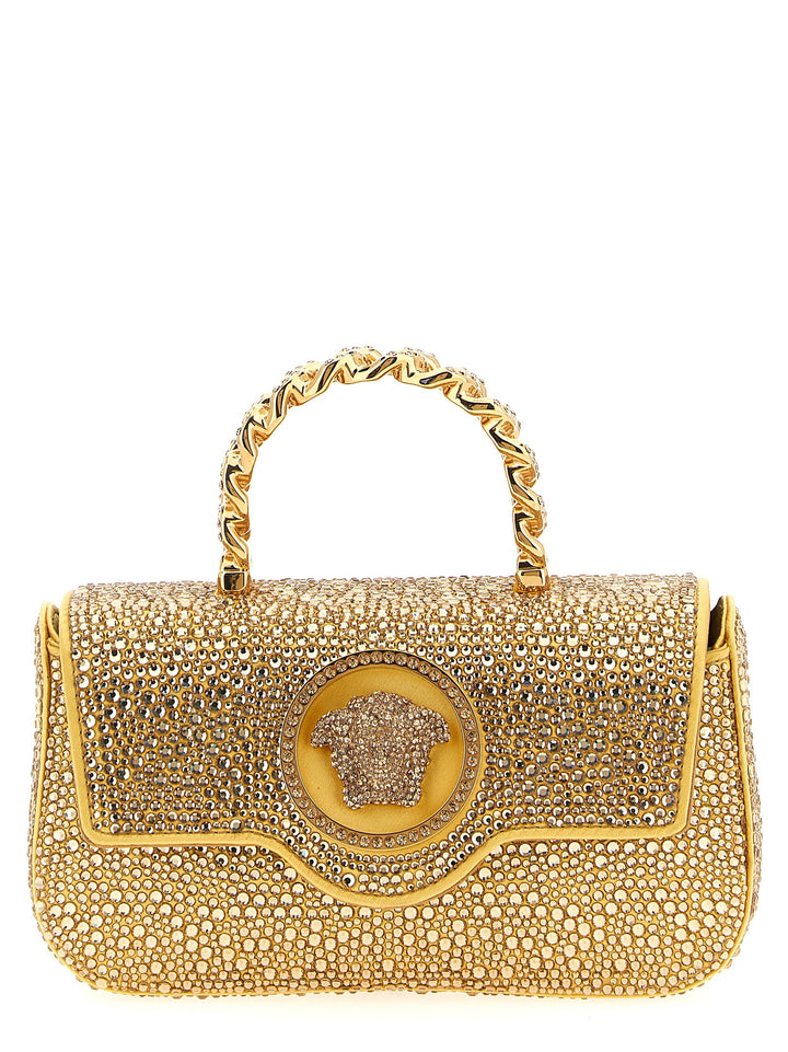 Versace La Medusa Borse a Mano - Oro | 7c8d41a97bc746ddc7133c9f2e13d7ea668679c4