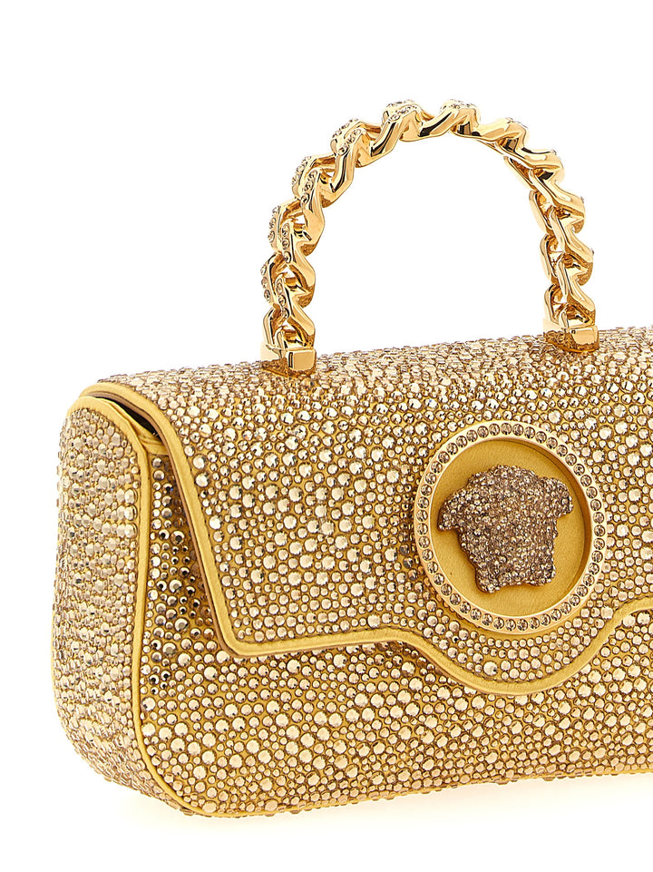 Versace La Medusa Borse a Mano - Oro | cf48e2e4cb1436986dfe26e92fc90d510a780b9c