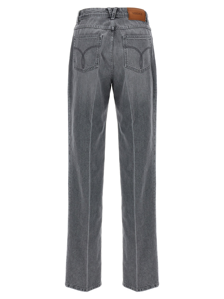 Versace Medusa Jeans - Grigio | cce47ece36490c455f28026900c63dfce5f5d3c5