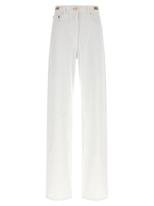 Medusa Jeans Bianco