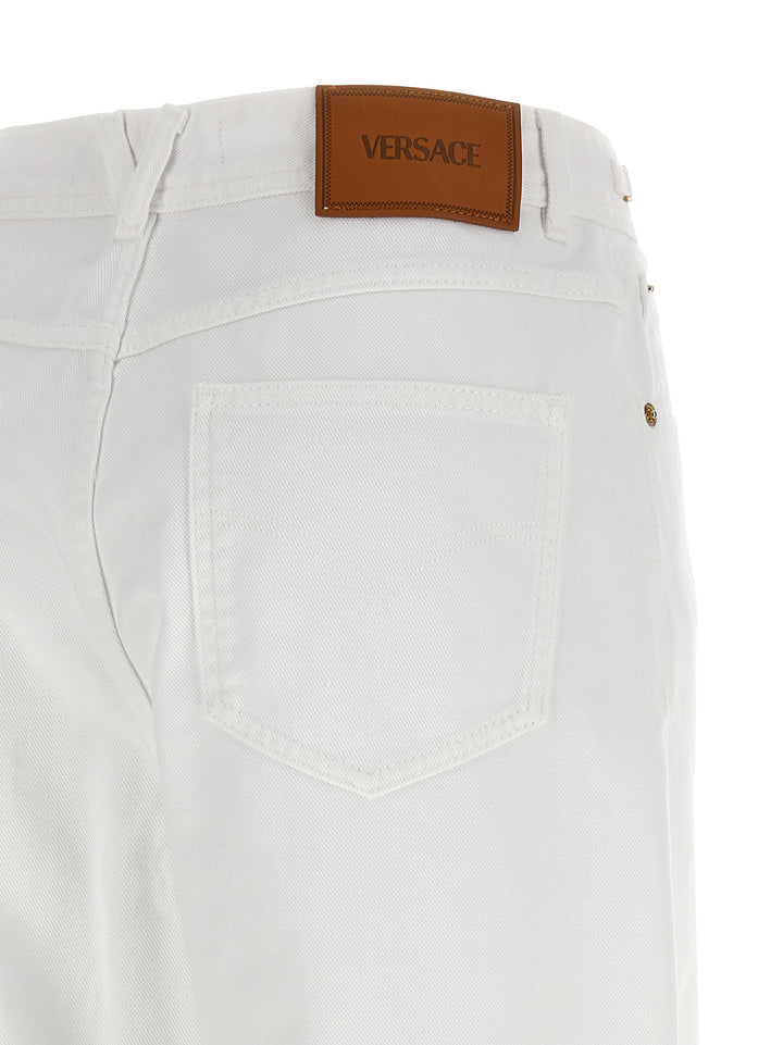 Versace Medusa Jeans - Bianco | ff3d93a09ead2550e5ffb5092ec535439de30d11