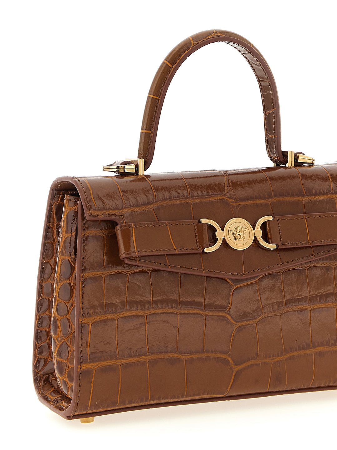 Versace Medusa Borse a Mano - Marrone | 854f6489ae0b12dd620f842891283e543814f42b